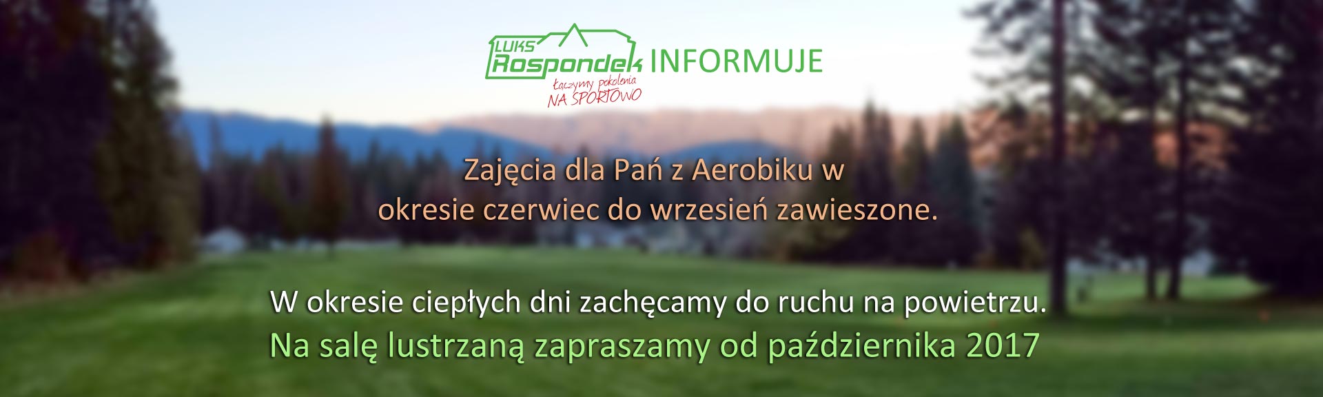 informacja zajecia